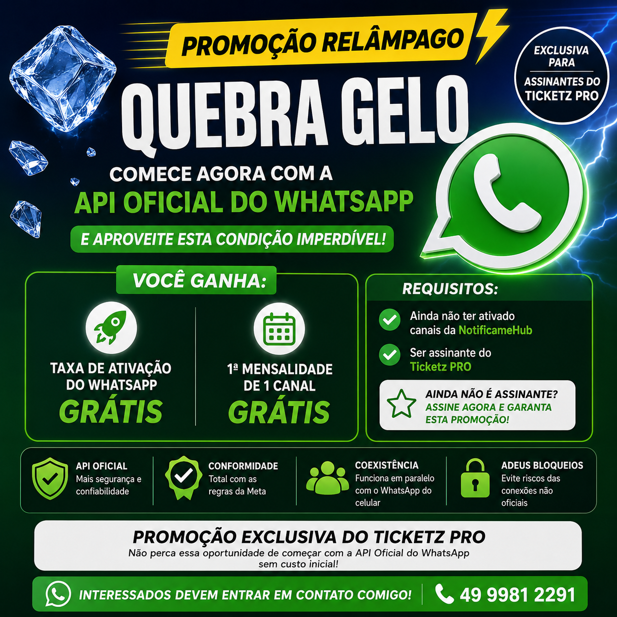 Promoción WhatsApp Oficial